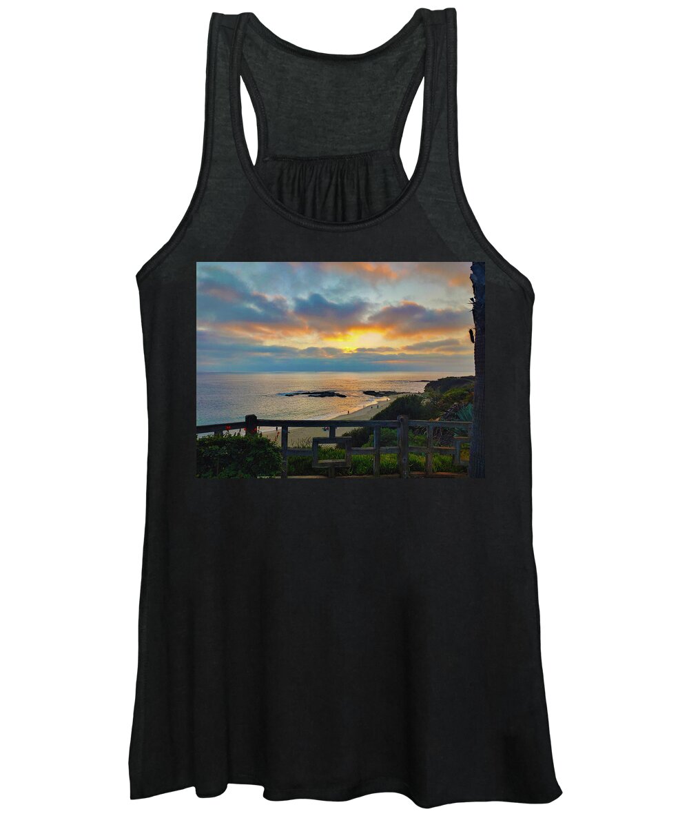Sunset Women's Tank Top featuring the photograph A Sunset With Love by Marcus Jones