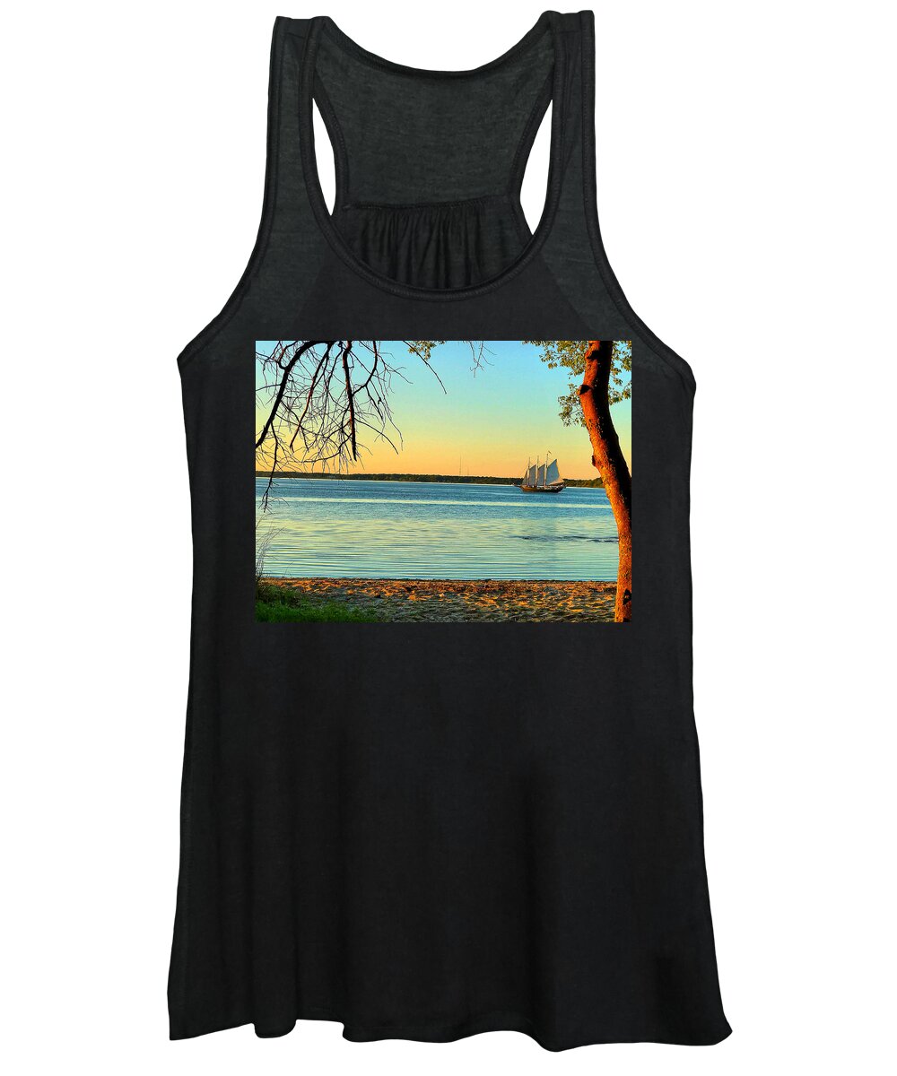  Women's Tank Top featuring the photograph Alliance on the York River by Stephen Dorton