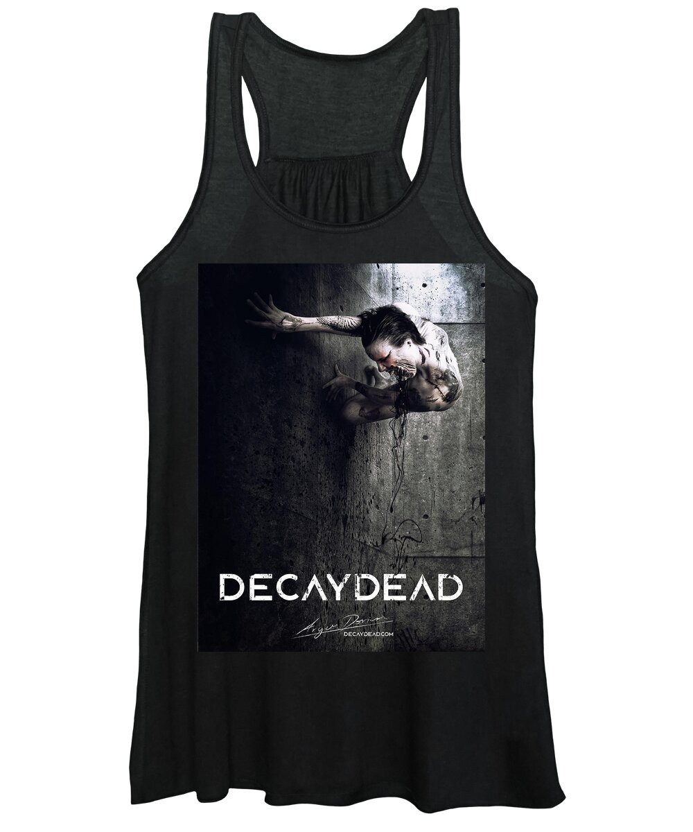 Horror Women's Tank Top featuring the digital art Something wicked this way comes by Argus Dorian