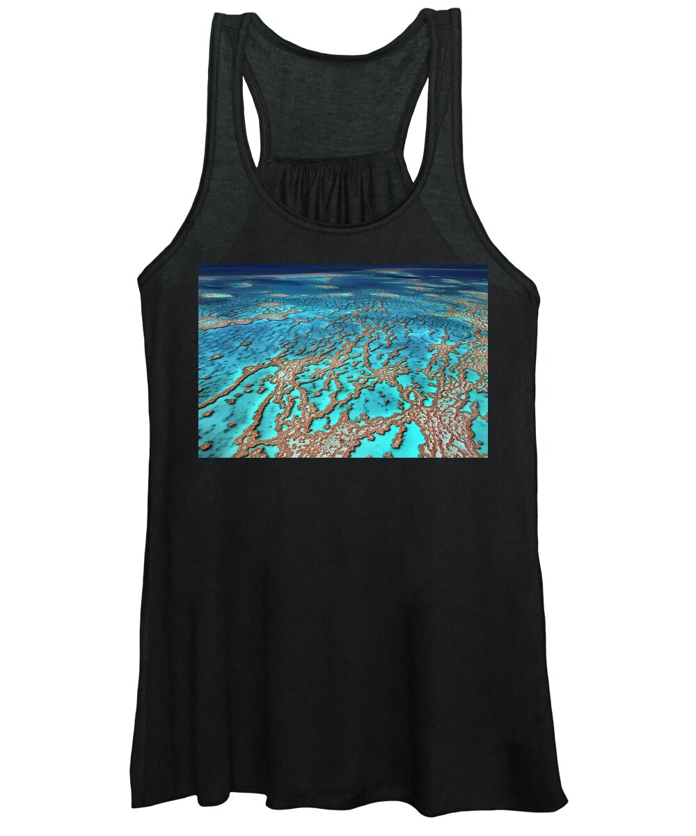 Australia Women's Tank Top featuring the photograph Australia - the Great barrier reef by Olivier Parent