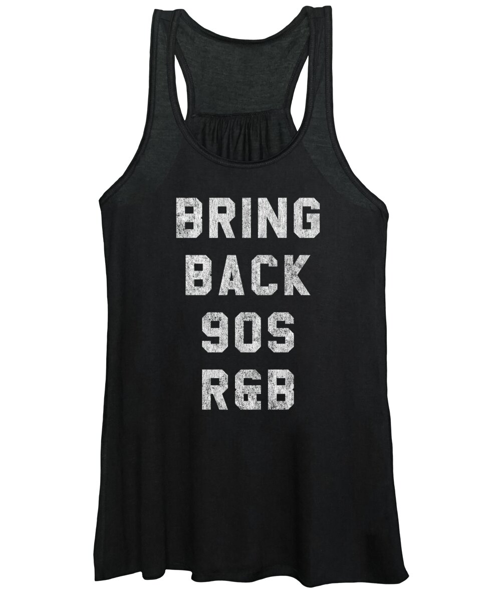 R And B Women's Tank Top featuring the digital art Bring Back 90s RB Music by Flippin Sweet Gear
