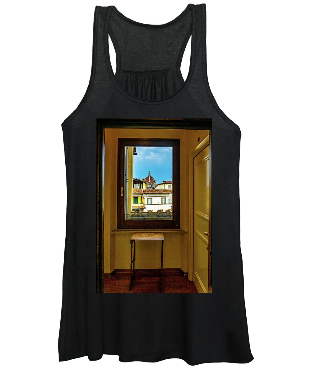 Tuscany Women's Tank Top featuring the photograph Duomo, Florence by Marian Tagliarino