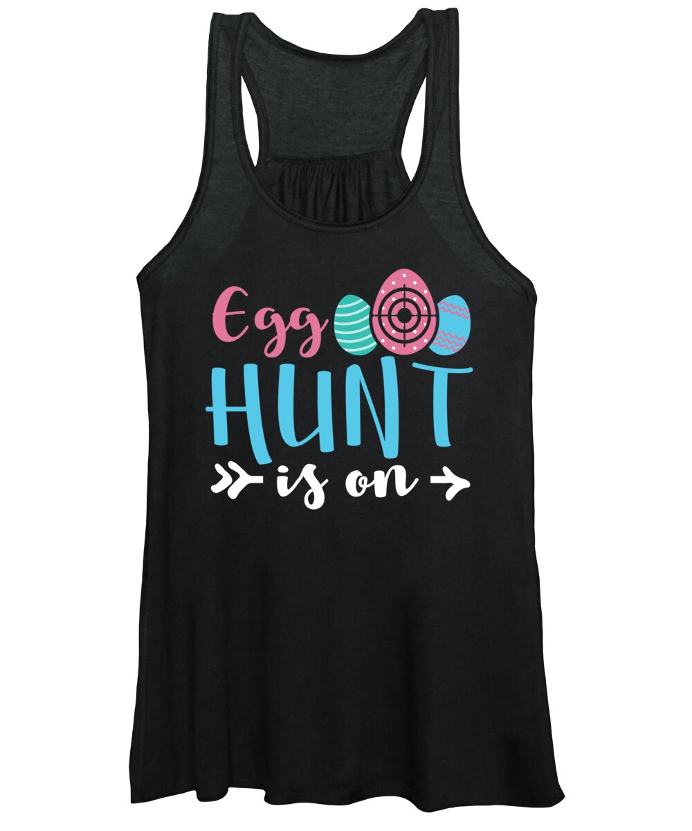 Adorable Women's Tank Top featuring the digital art Easter Egg Hunt Is On by Jacob Zelazny