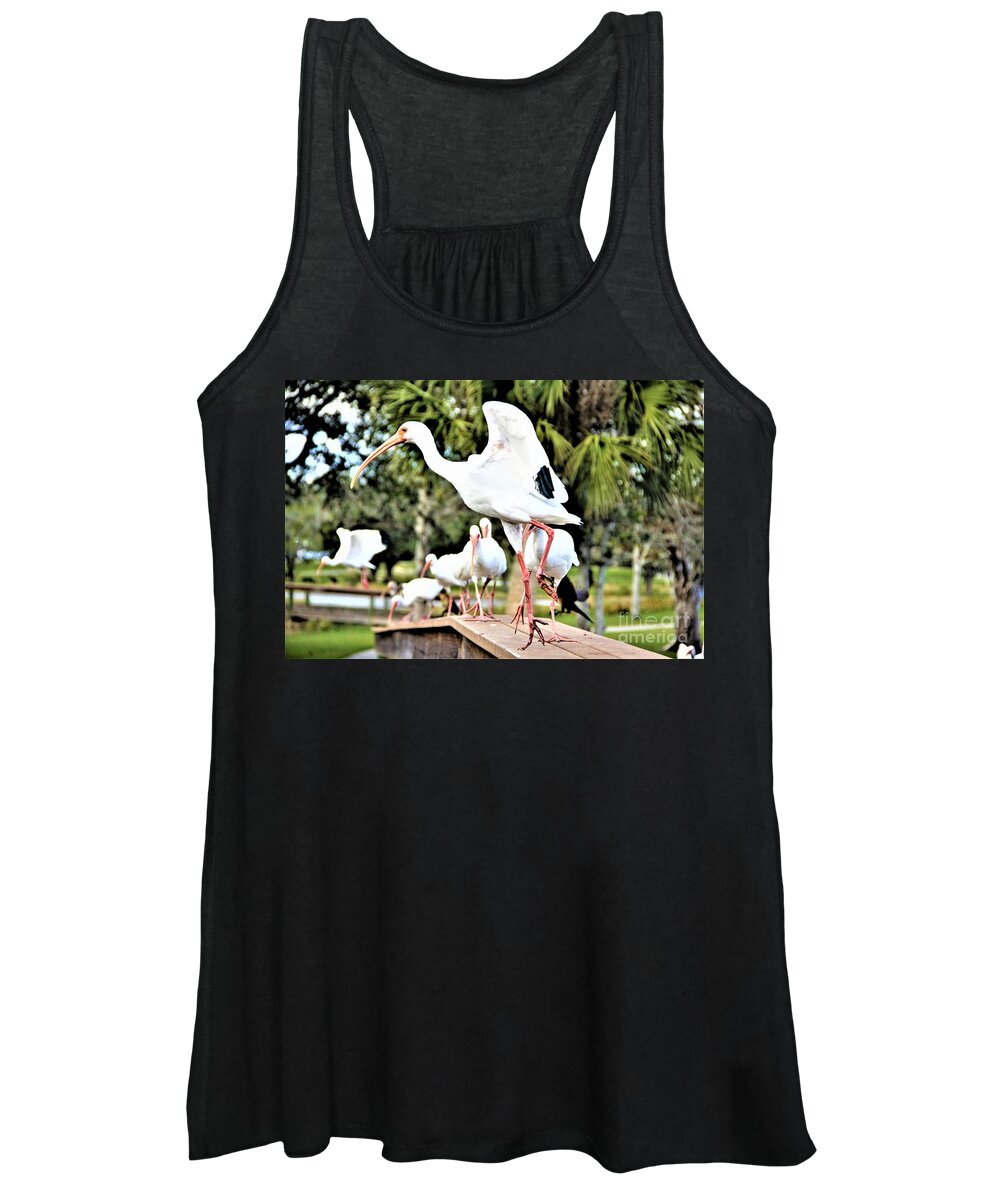 Everybody Jump Women's Tank Top featuring the photograph Everybody Jump by Philip And Robbie Bracco