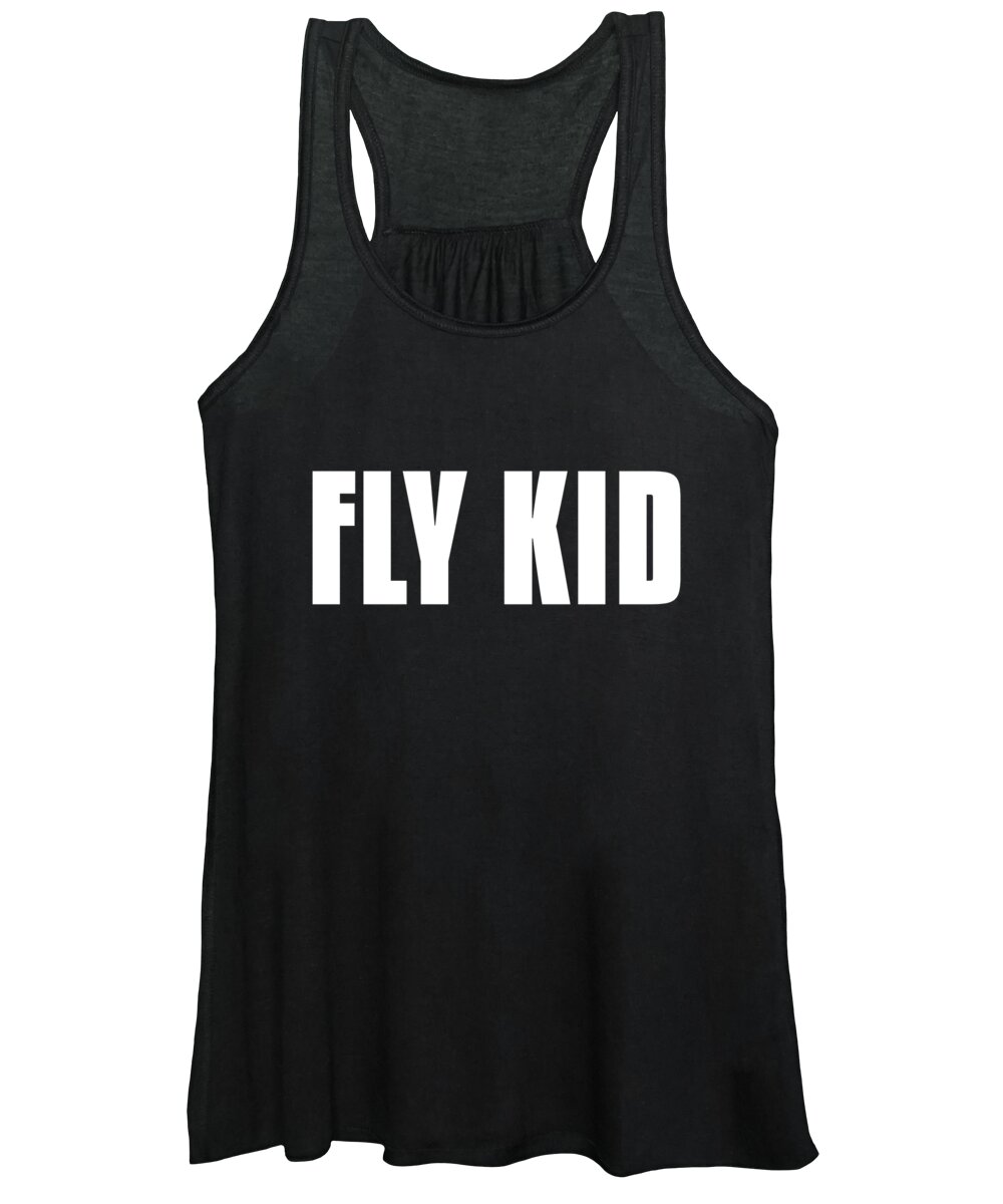 Gifts For Mom Women's Tank Top featuring the digital art Fly Kid Funny Family by Flippin Sweet Gear