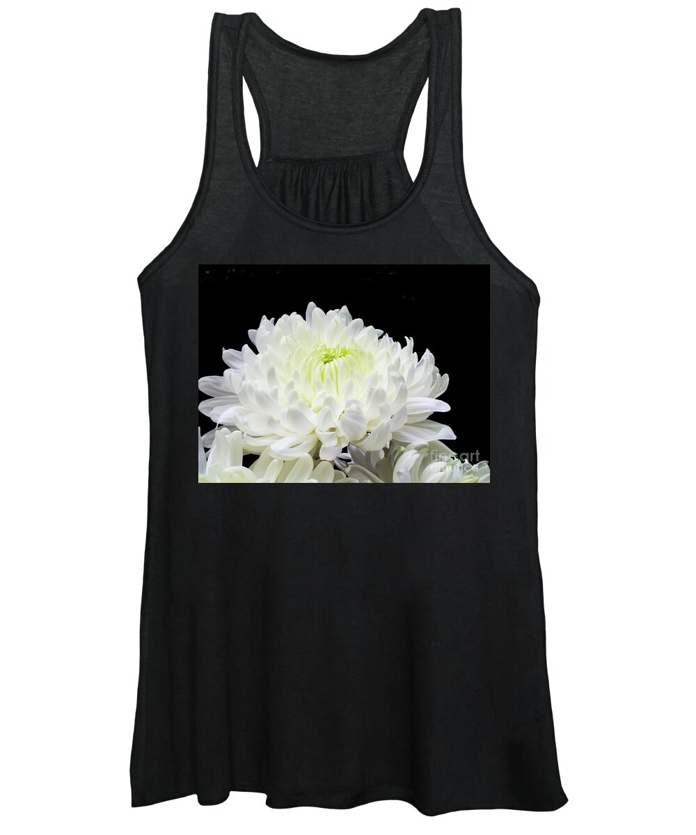 Flower Women's Tank Top featuring the photograph Football Mum lll by Scott and Dixie Wiley