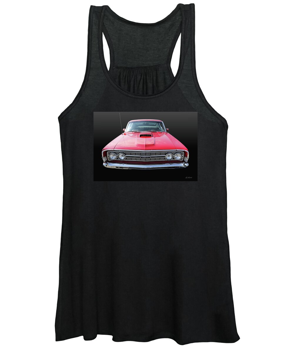 Ford Torino Women's Tank Top featuring the photograph Ford Torino GT Coupe by Peter Kraaibeek