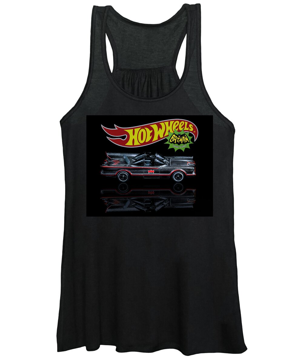 Canon 5d Mark Iv Women's Tank Top featuring the photograph Hot Wheels Batmobile by James Sage