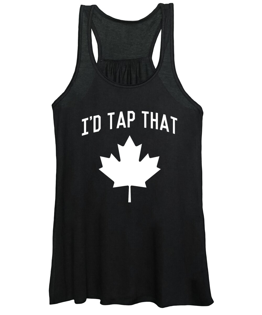 Vermont Women's Tank Top featuring the digital art Id Tap That Maple Tree Syrup Season by Flippin Sweet Gear