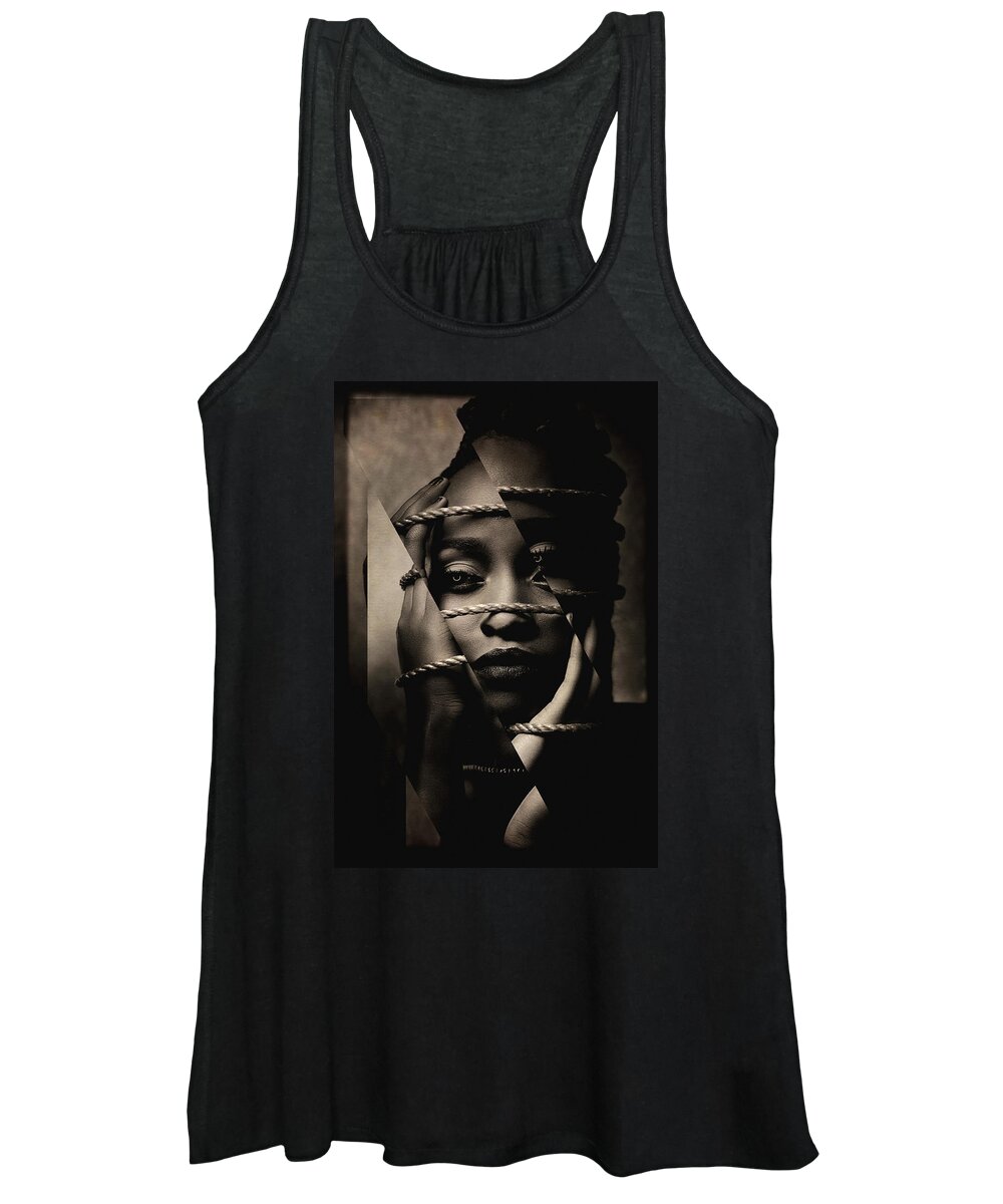 In The Age Of Civility Women's Tank Top featuring the photograph In the Age of Civility by Susan Maxwell Schmidt
