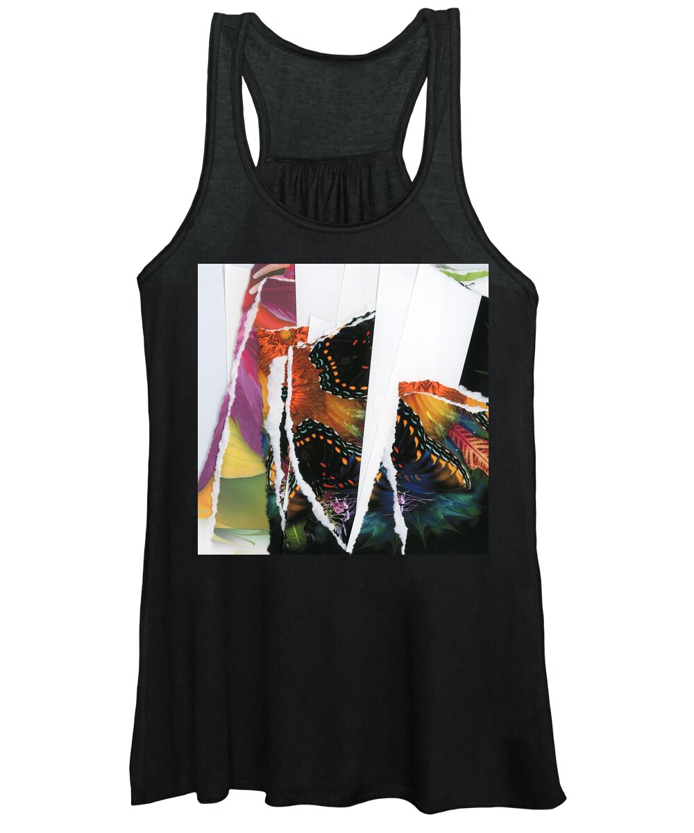 Black Women's Tank Top featuring the photograph Ink And Paper 1 by Bruce Frank