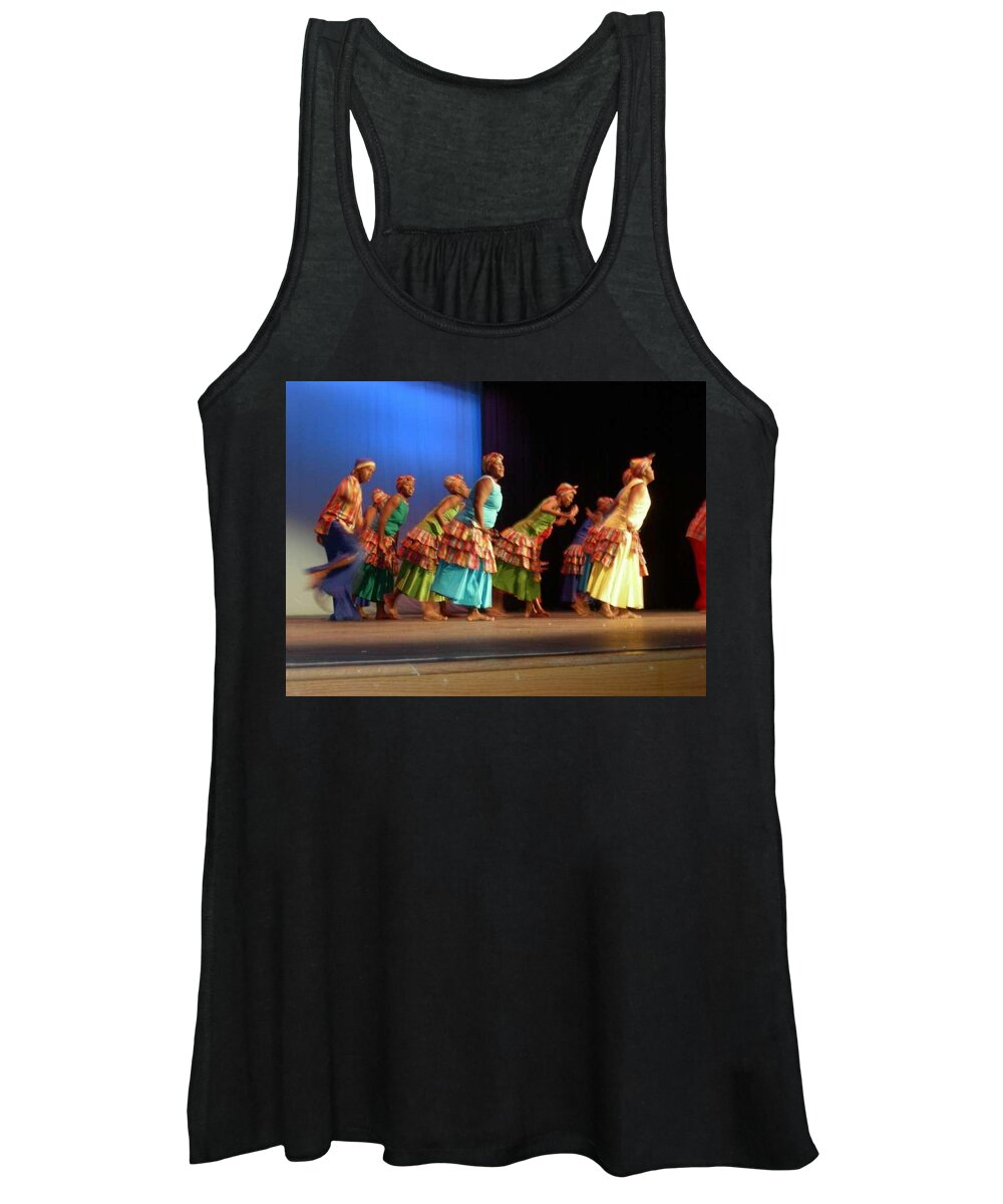 Dancing Women's Tank Top featuring the photograph Jamboree 1 by Trevor A Smith
