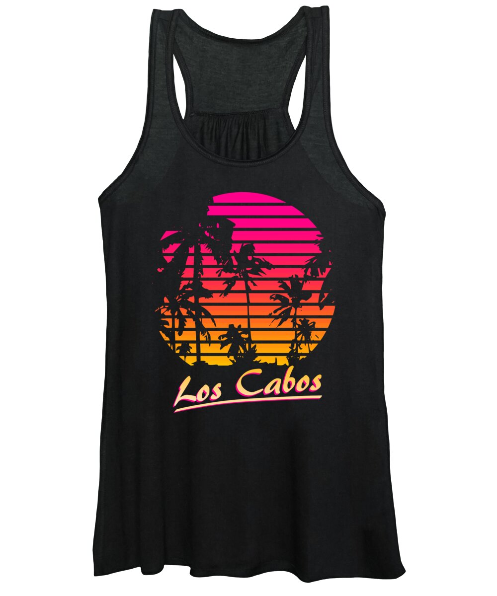 Classic Women's Tank Top featuring the digital art Los Cabos by Megan Miller
