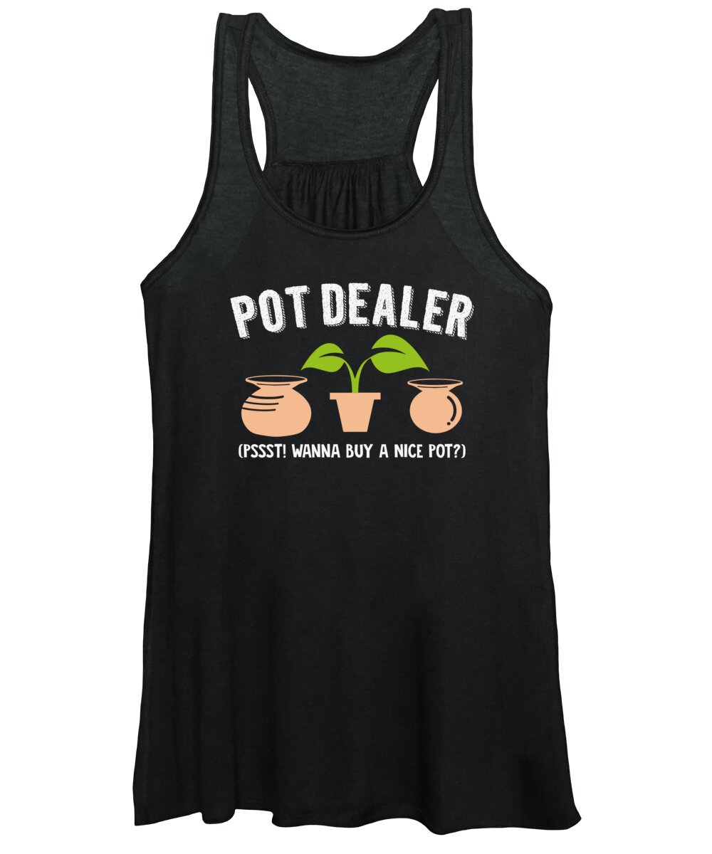 Pot Dealer Wann Buy A Pot Women's Tank Top by Mister Tee - Pixels