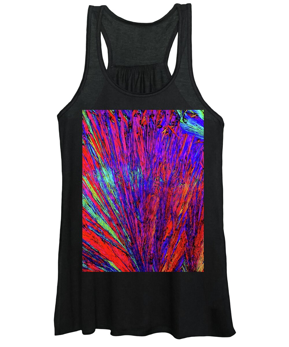 Drugs Women's Tank Top featuring the photograph Pure Cocaine crystals by Hodges Jeffery