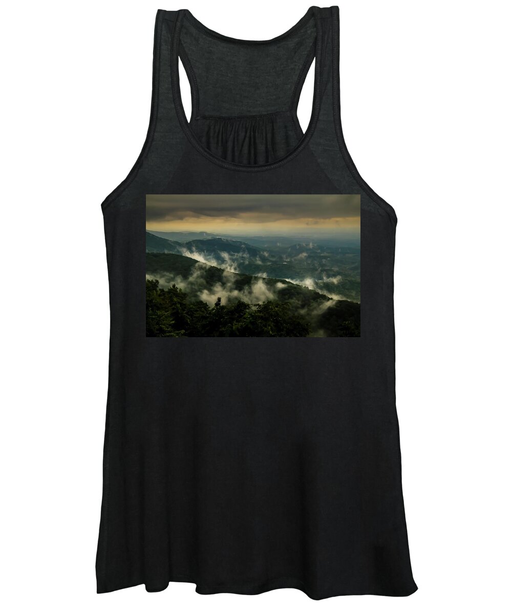 Rock Castle Gorge Women's Tank Top featuring the photograph Rock Castle Gorge by Deb Beausoleil