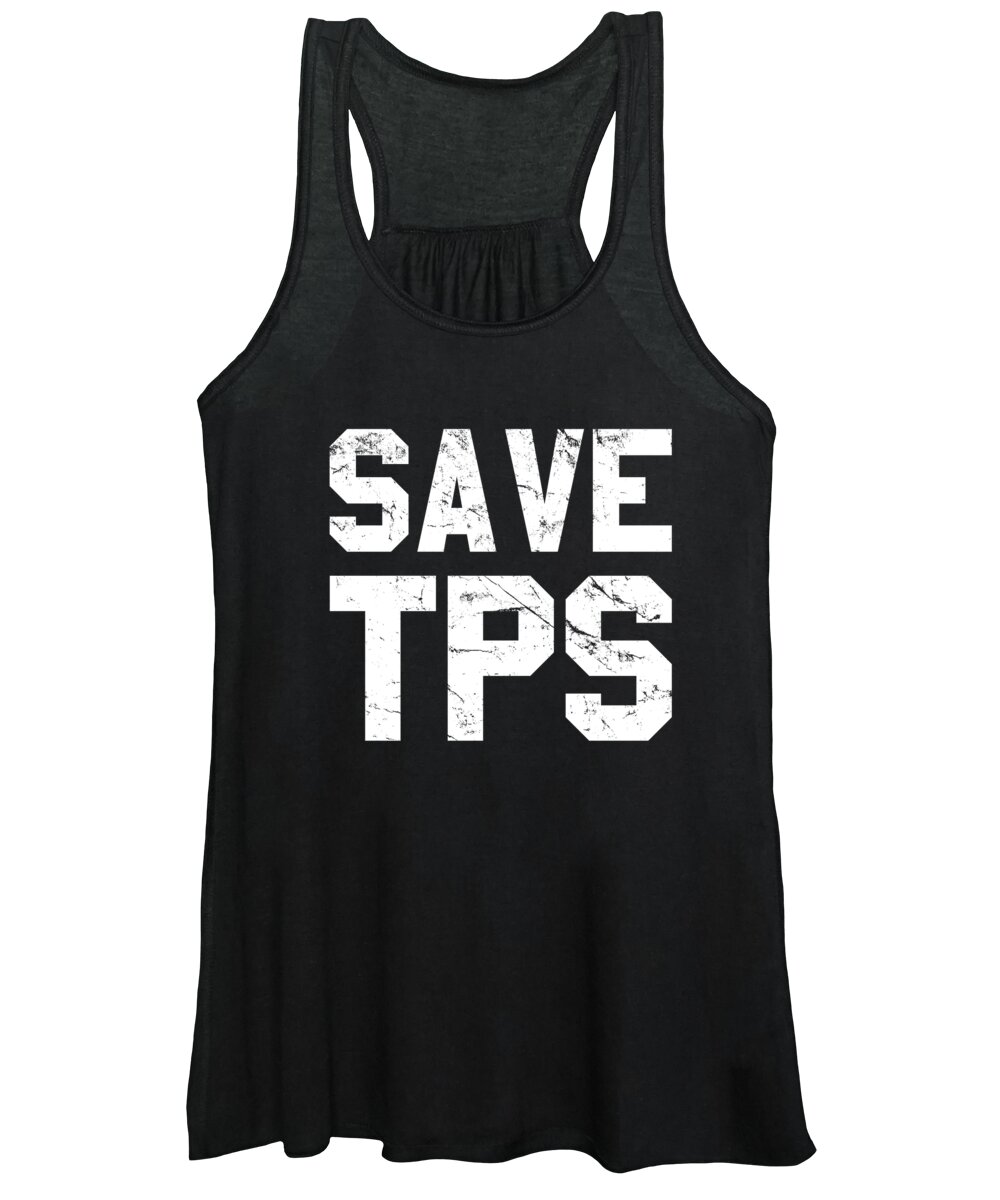 Cool Women's Tank Top featuring the digital art Save Tps by Flippin Sweet Gear