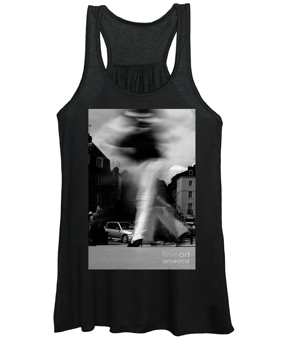 Street Tango Women's Tank Top featuring the photograph Street Tango for Street Photo by Frederic Bourrigaud