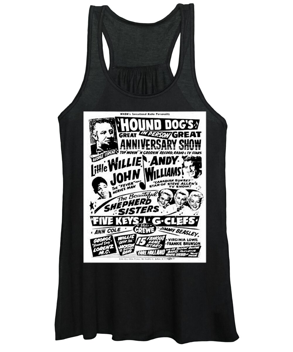 Hound Women's Tank Top featuring the photograph The Hound WKBW by Imagery-at- Work