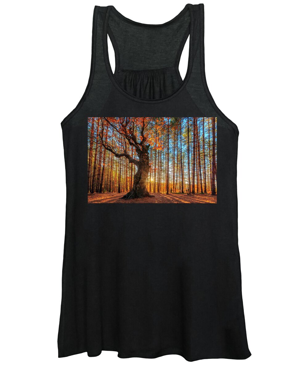 Belintash Women's Tank Top featuring the photograph The King Of the Trees by Evgeni Dinev