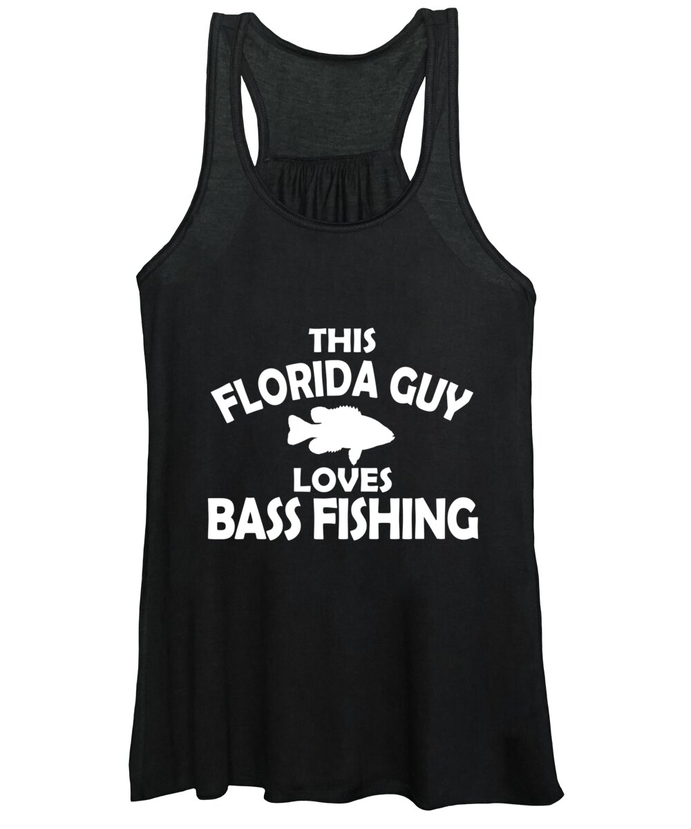This Florida Guy Loves Bass Fishing Women's Tank Top