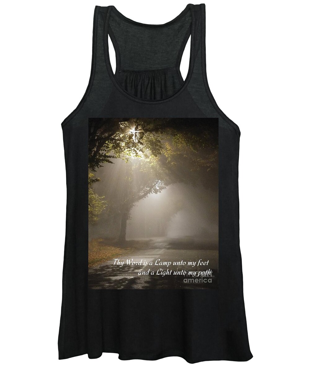 Fog Women's Tank Top featuring the photograph Thy Word by Kimberly Furey