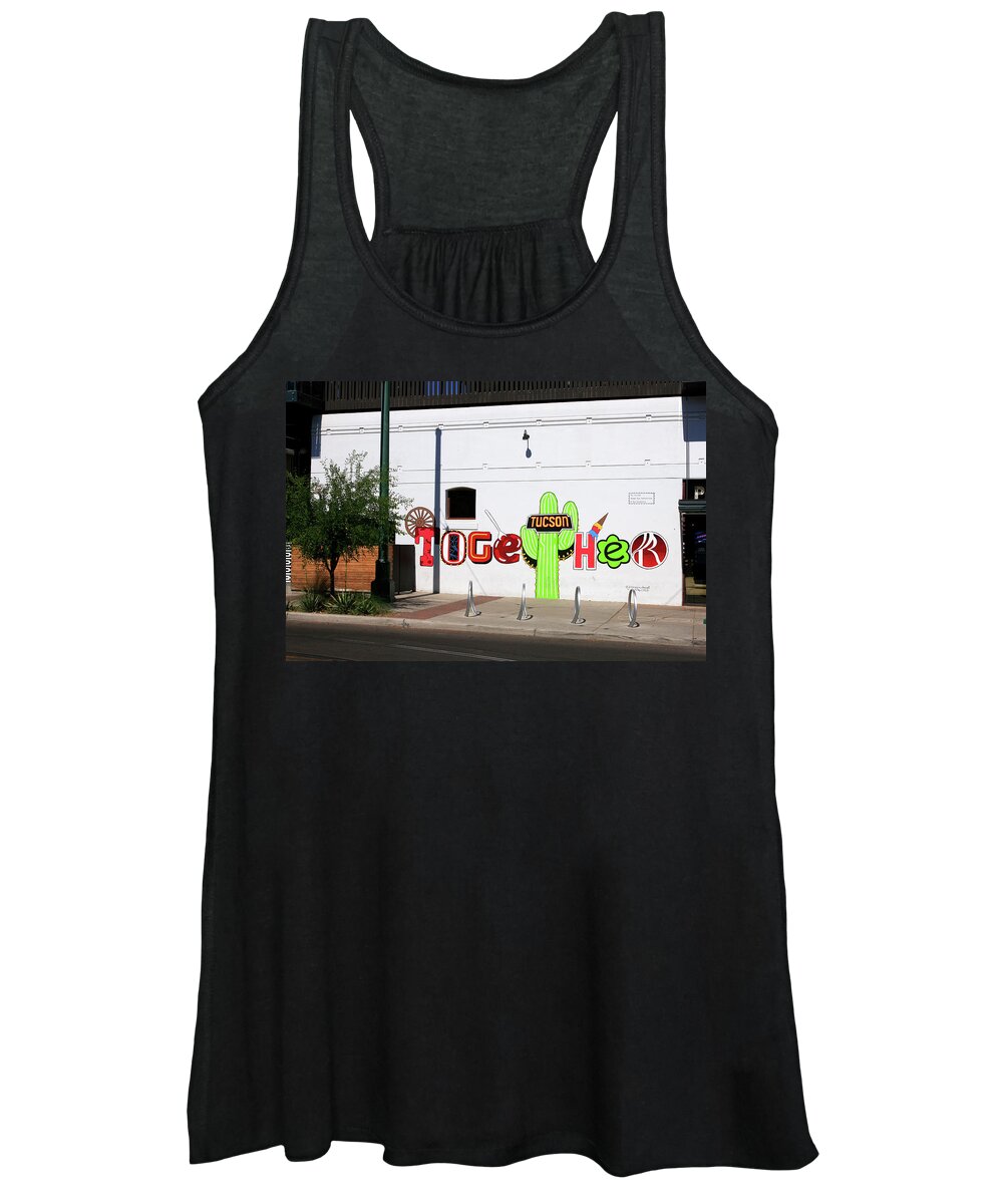 Tucson Together Women's Tank Top featuring the photograph Tucson Together by Chris Smith
