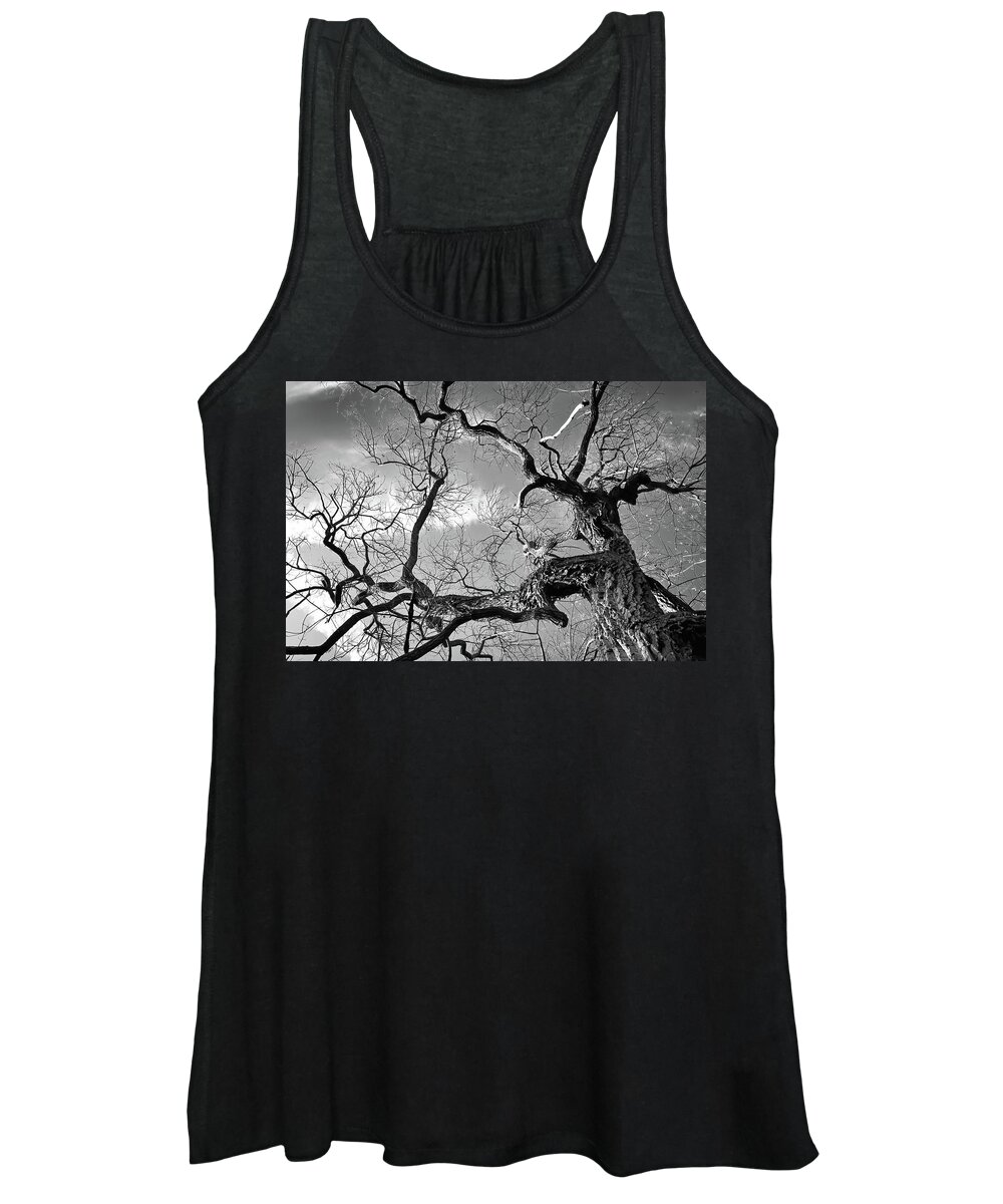 Twisted Women's Tank Top featuring the photograph Twisted Trunk by Steven Nelson