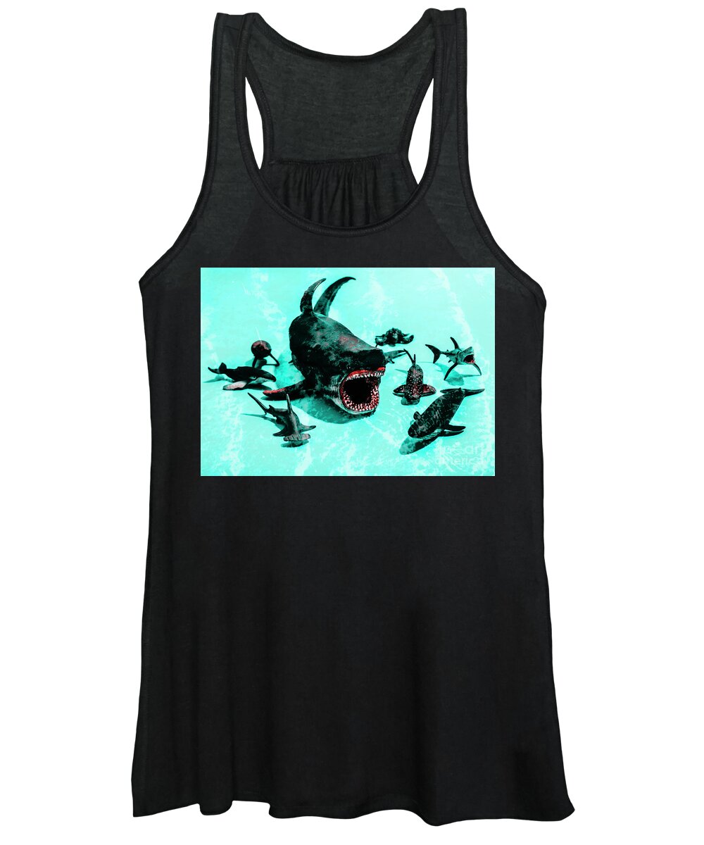 Aquatic Women's Tank Top featuring the photograph Underwater wilds by Jorgo Photography