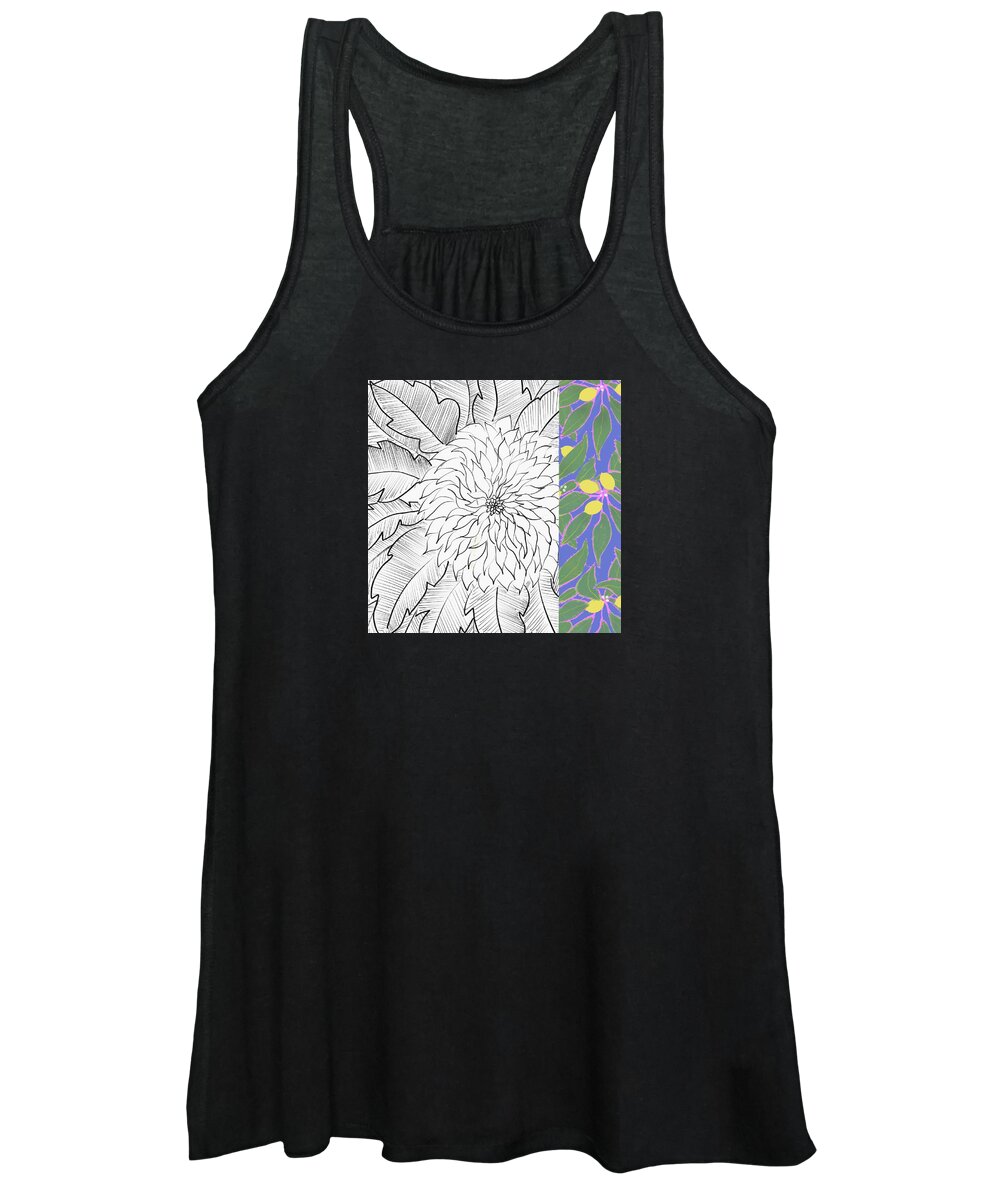  Women's Tank Top featuring the digital art What Ever You Touch Is Touching You by Steve Hayhurst