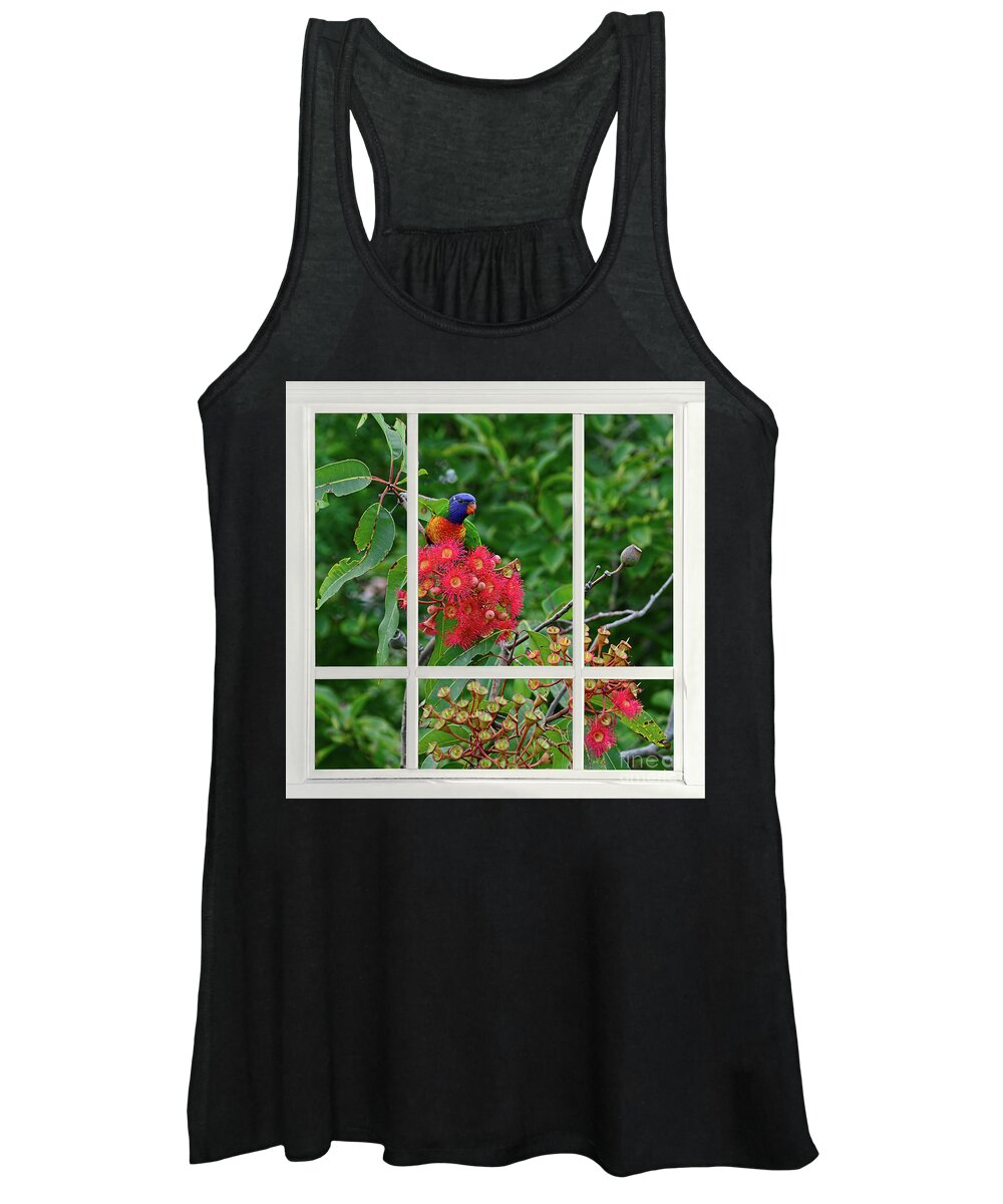 Window Of Nature Women's Tank Top featuring the photograph Window of Nature by Kaye Menner by Kaye Menner
