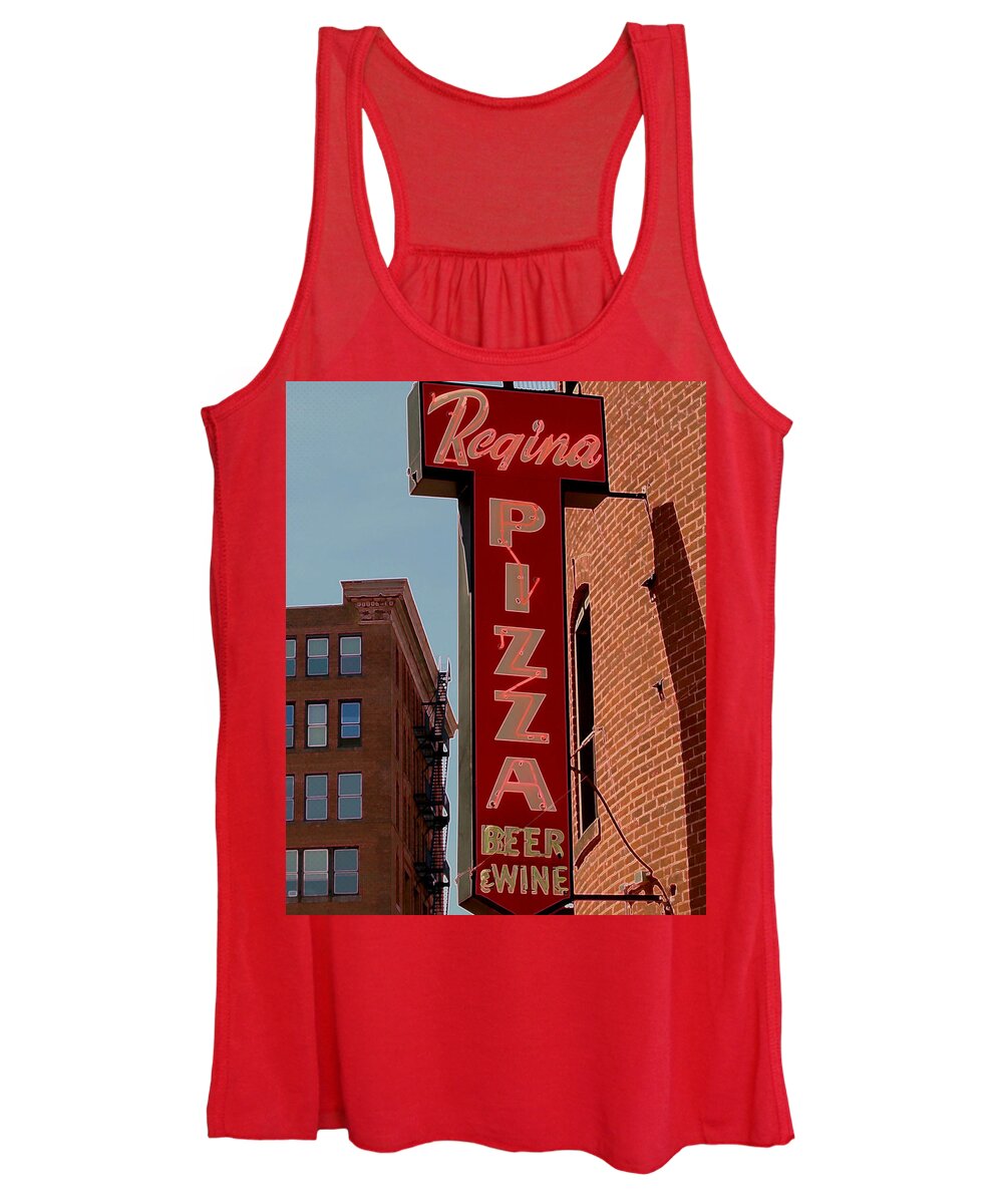 Boston Women's Tank Top featuring the photograph Boston Institution by Caroline Stella