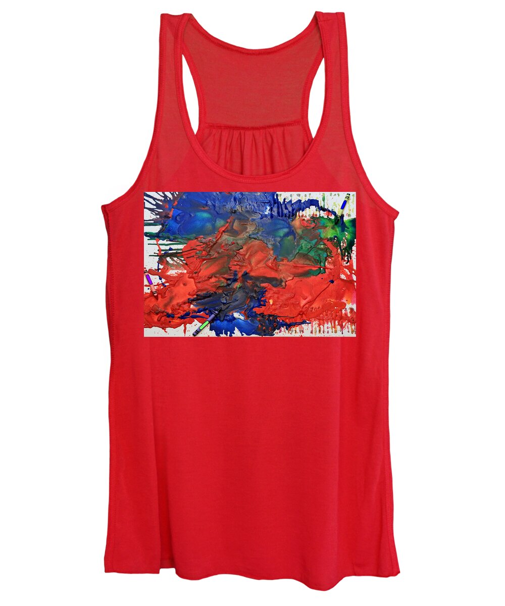 Colors Women's Tank Top featuring the photograph Coloring Book by Donald J Gray