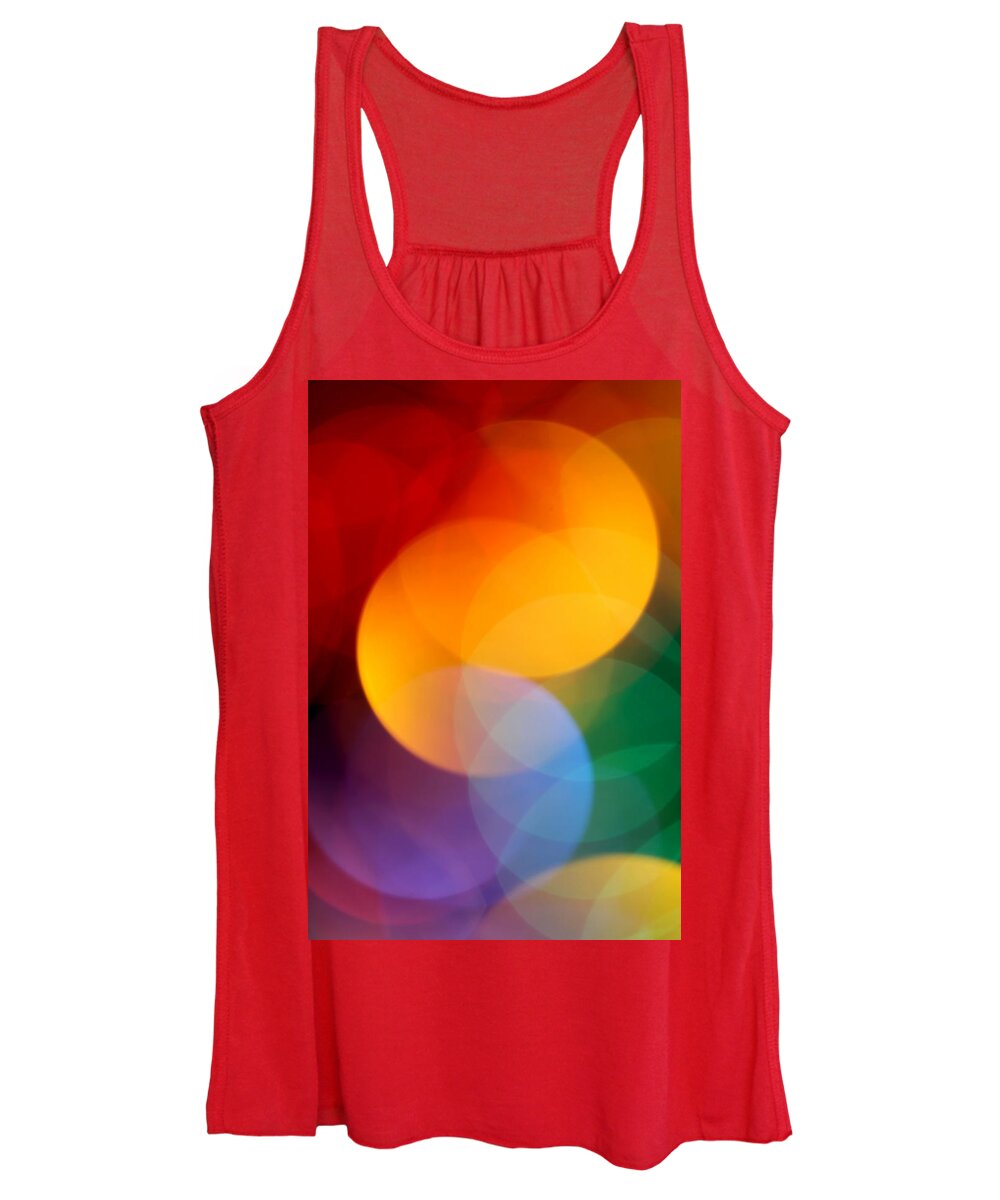 Abstract Women's Tank Top featuring the photograph Deja Vu 2 by Dazzle Zazz