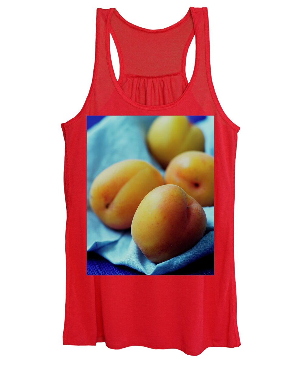 Fruits Women's Tank Top featuring the photograph Plumcots by Romulo Yanes