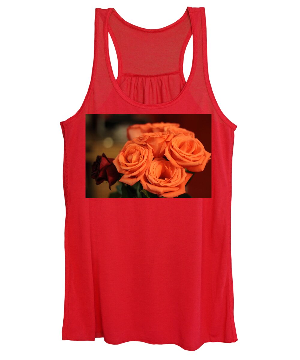 Roses Women's Tank Top featuring the photograph Roses by Randy Wehner