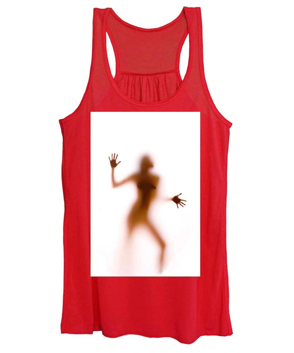 Silhouette Women's Tank Top featuring the photograph Silhouette 14 #1 by Michael Fryd