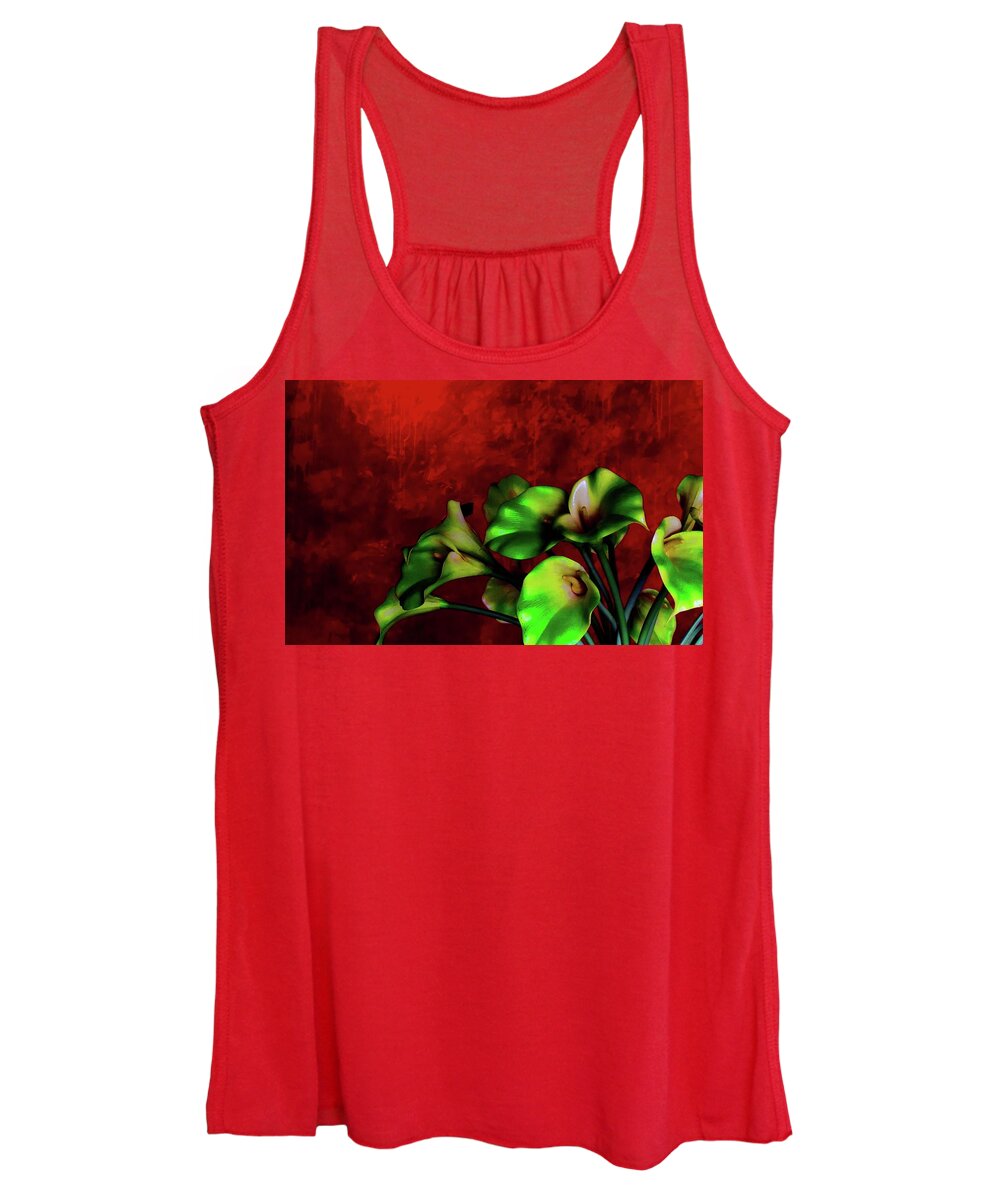  Women's Tank Top featuring the photograph Abstract Art #2 by Duncan Davies