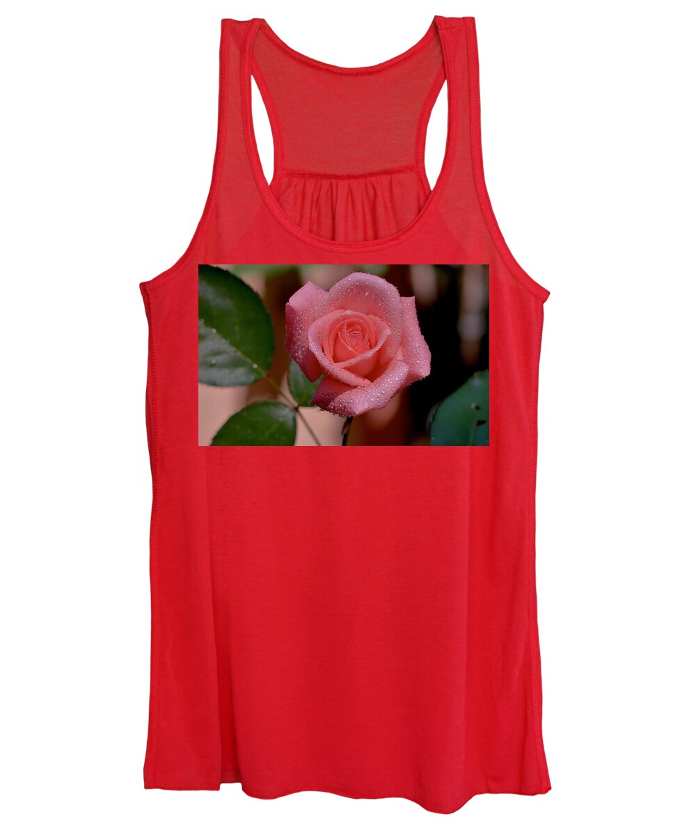 Rose Women's Tank Top featuring the digital art Rose #37 by Super Lovely