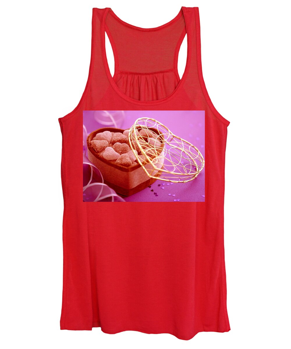 Candy Women's Tank Top featuring the digital art Candy #4 by Super Lovely