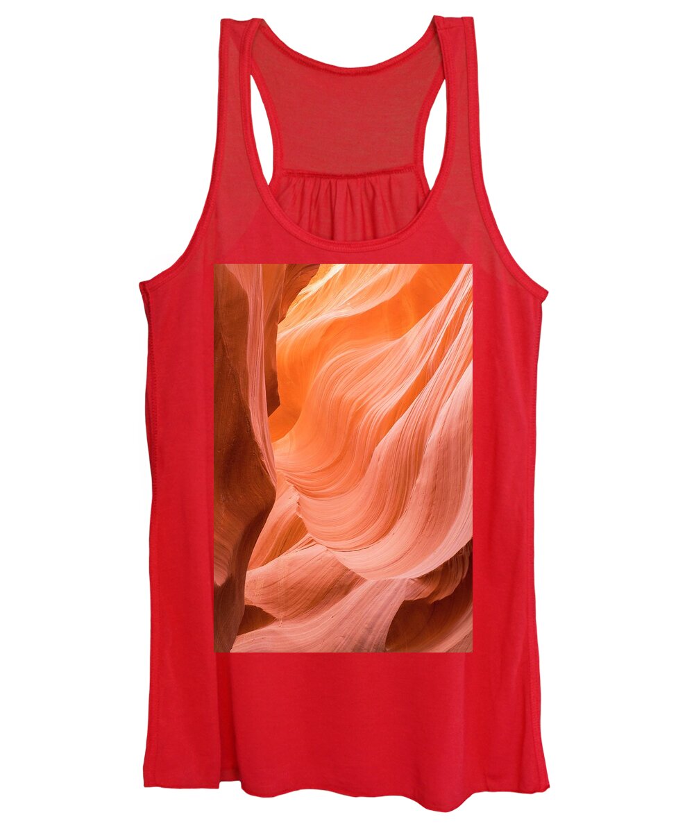 Antelope Canyon Women's Tank Top featuring the photograph Antelope Canyon by Jeanne May