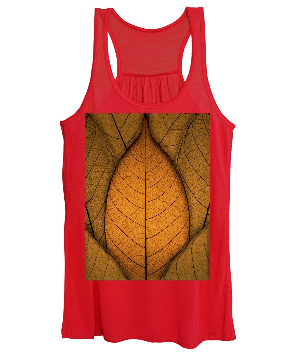 Autumn Women's Tank Top featuring the photograph Autumn Leaves by Paul Wear