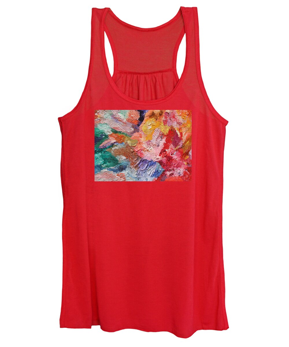 Fusionart Women's Tank Top featuring the painting Birth of Passion by Ralph White