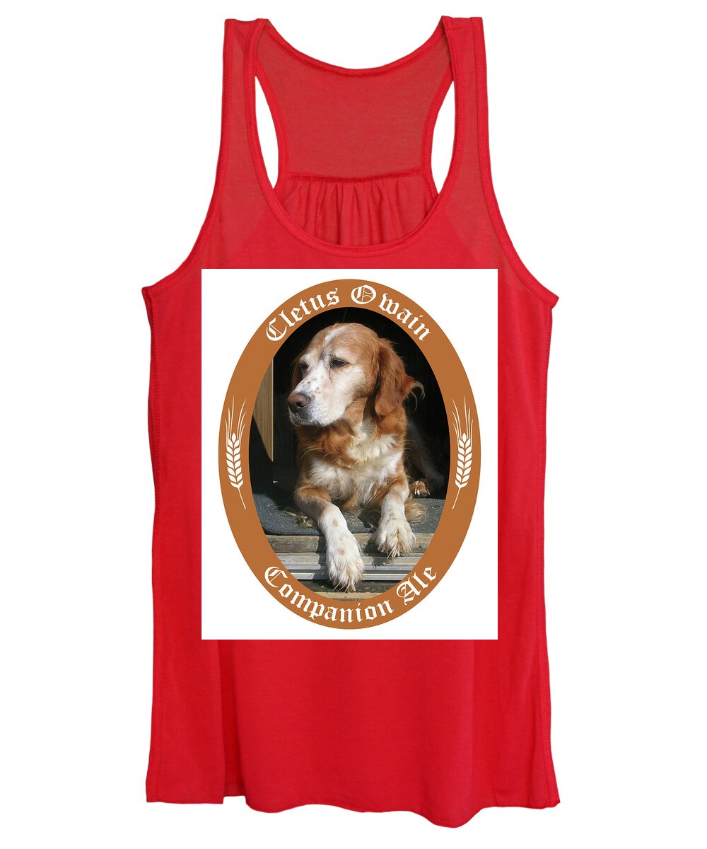My Greatest Companion Women's Tank Top featuring the photograph Cletus Owain by Jack Harries