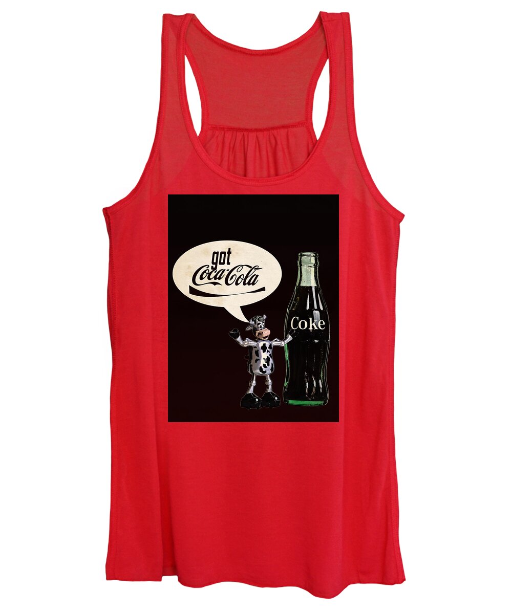 Coke Women's Tank Top featuring the photograph Coca-Cola Forever Young 18 by James Sage