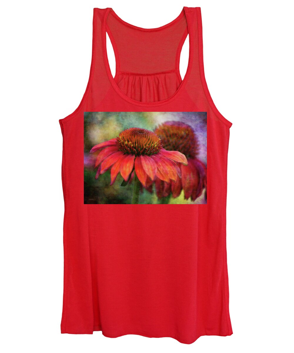 Impressionist Women's Tank Top featuring the photograph Fondness 2751 IDP_2 by Steven Ward