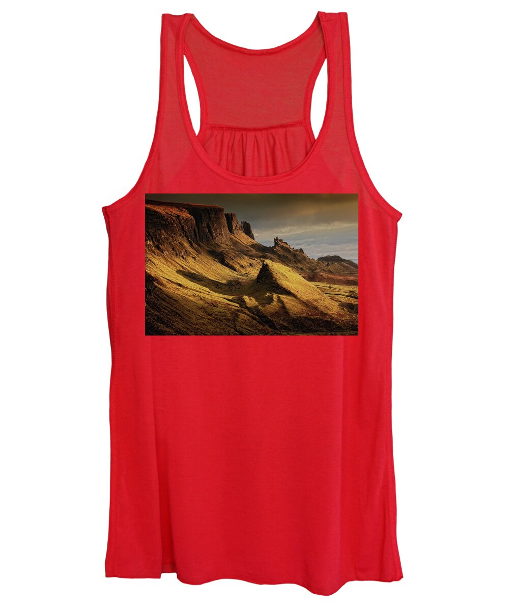 God's Country Women's Tank Top featuring the photograph Gods Country by David Dehner