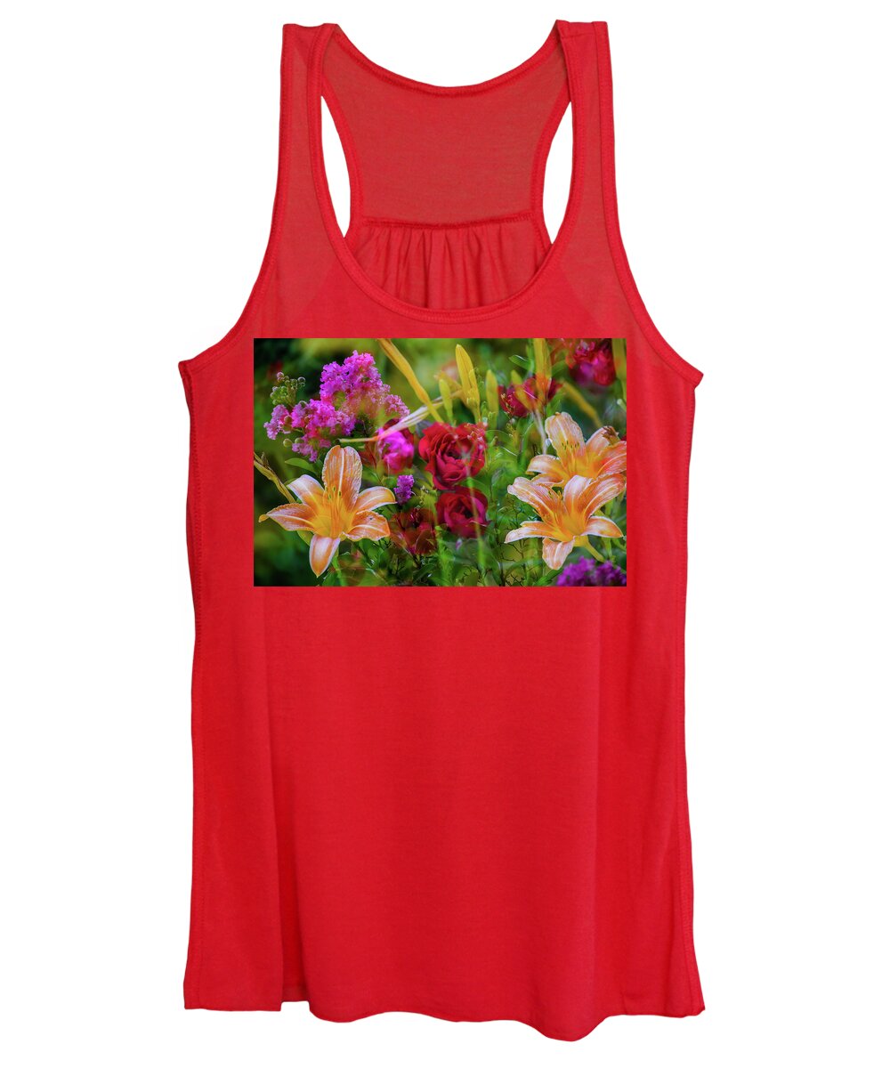Rose Women's Tank Top featuring the photograph Jubilee by Alan C Wade