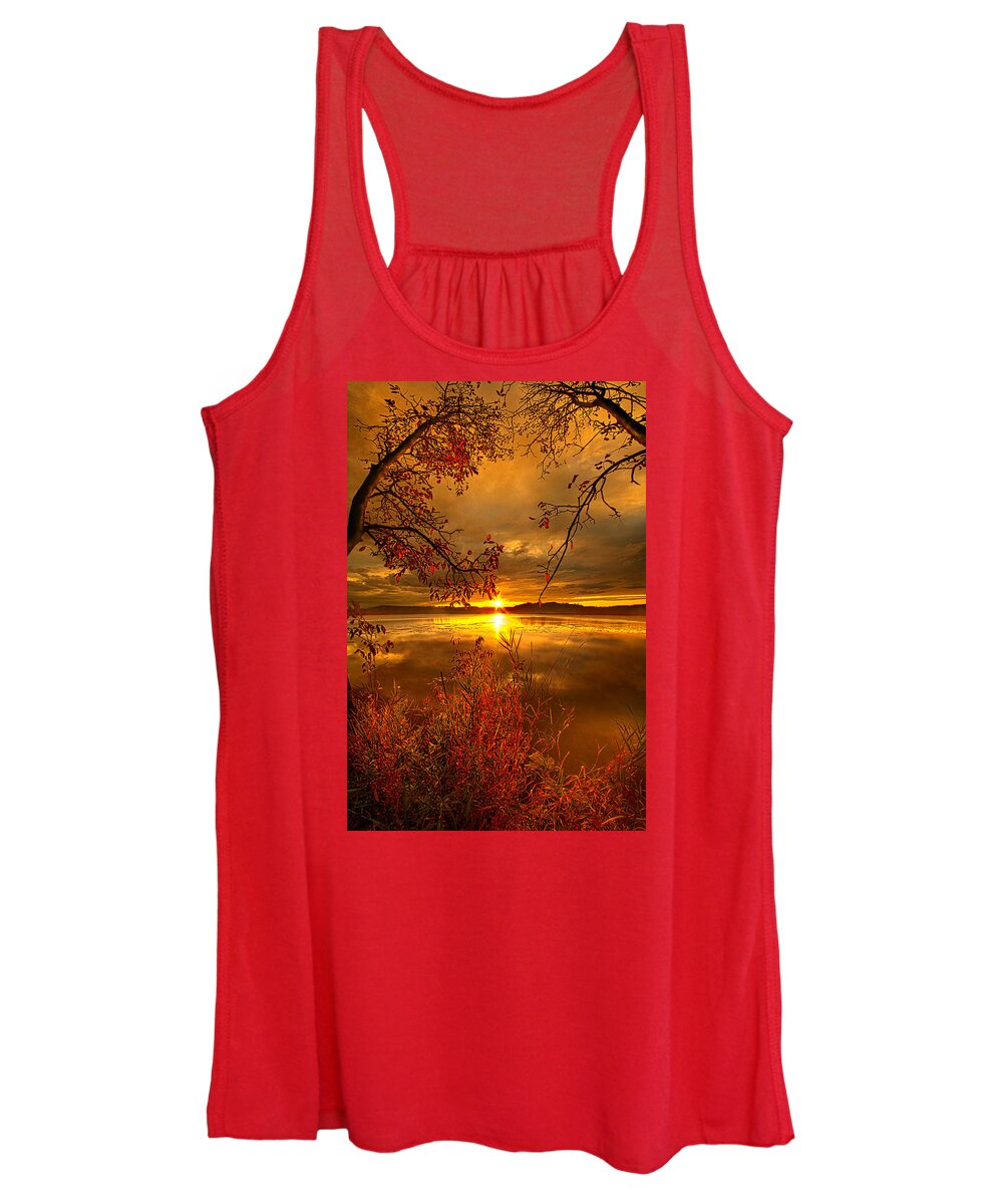 Lake Women's Tank Top featuring the photograph Mother Nature's Son by Phil Koch