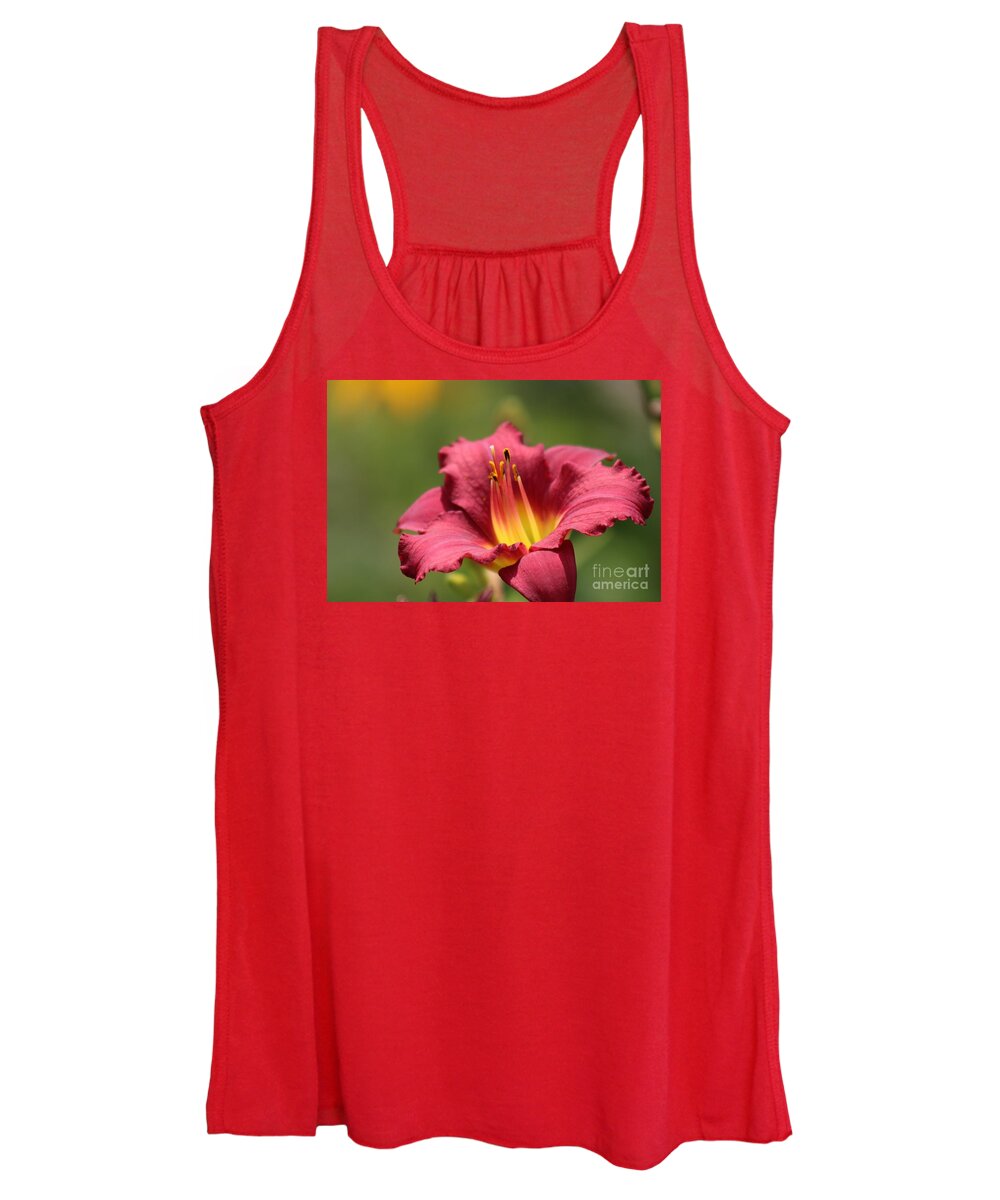 Yellow Women's Tank Top featuring the photograph Nature's Beauty 42 by Deena Withycombe
